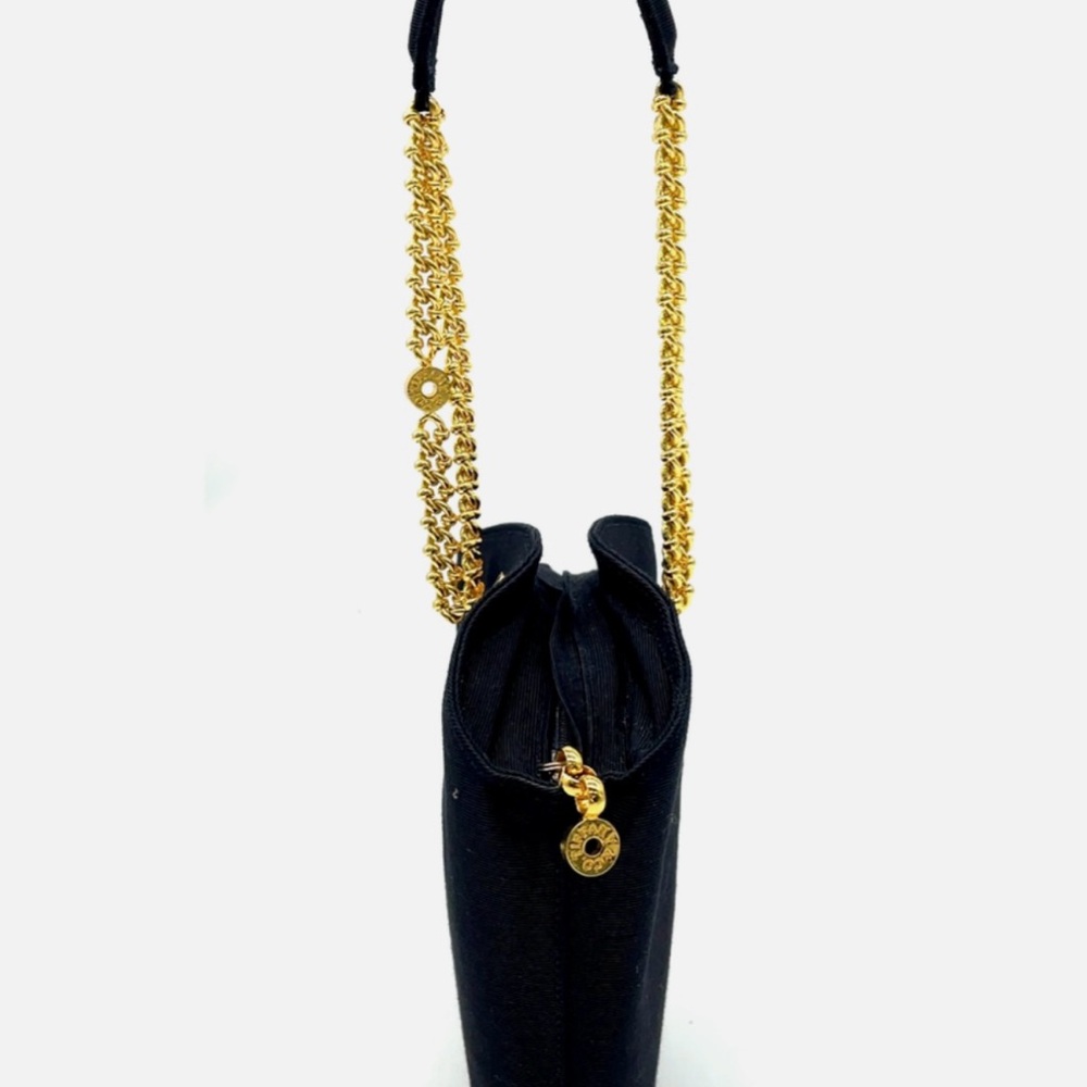 Tiffany & Co. Black and Gold Evening Bag - Picture 8 of 11